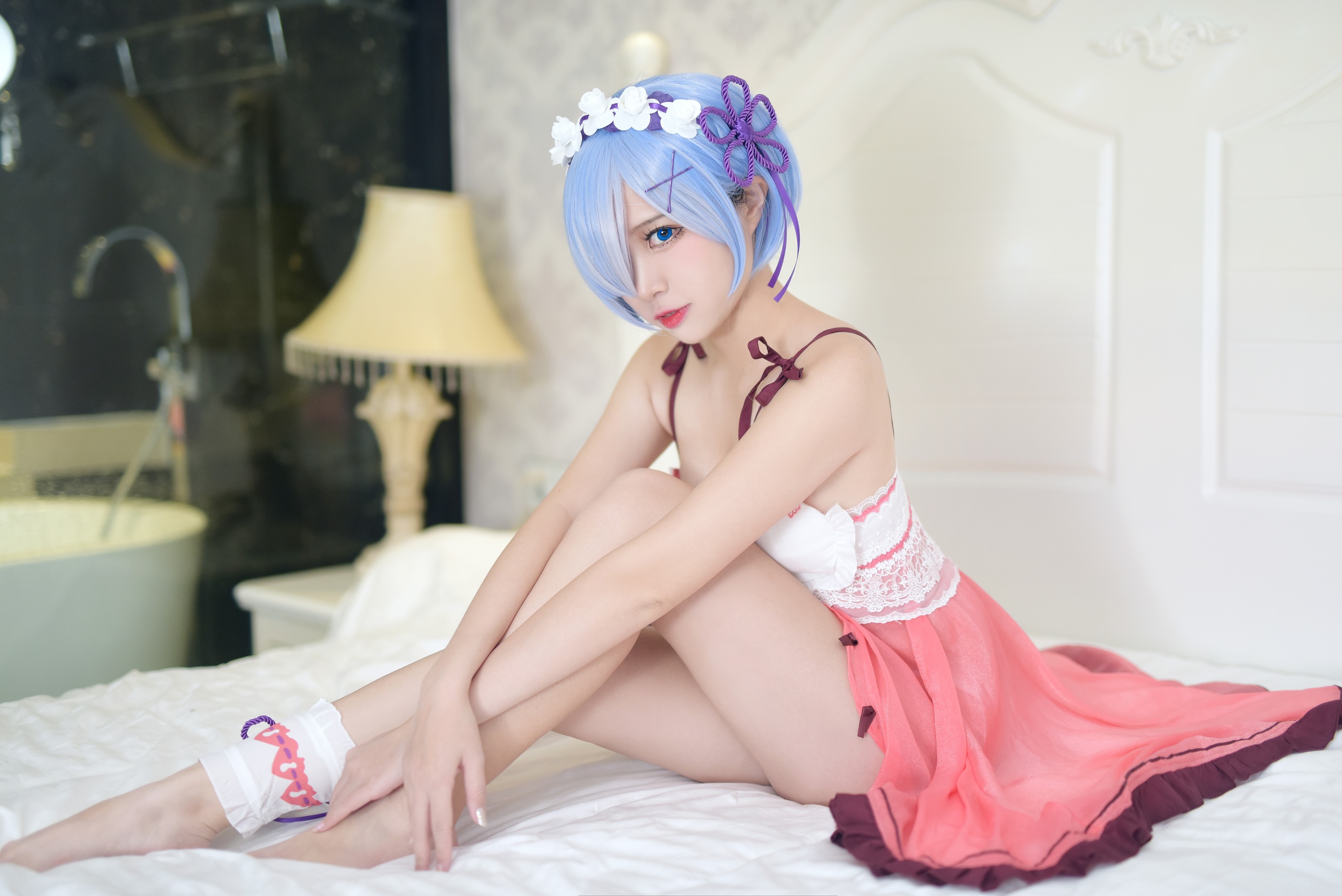 图片[1]-二佐Nisa – NO.024 二佐 蕾姆主题 [42P]-XikXak